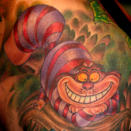 Tattoos - Tim Harris - Cheshire Cat